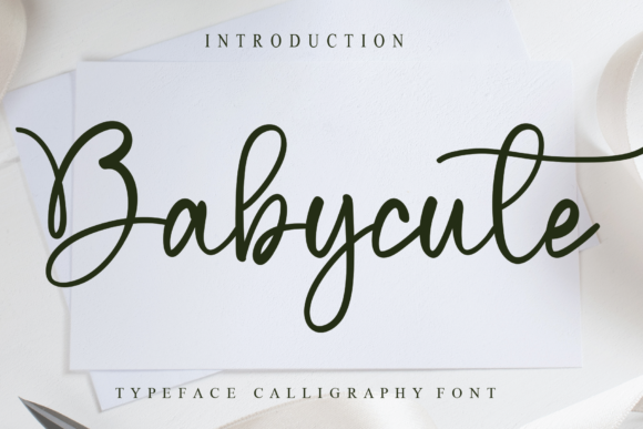 Babycute Font - Featured Image