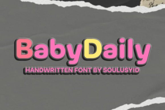 Babydaily Font - Featured Image