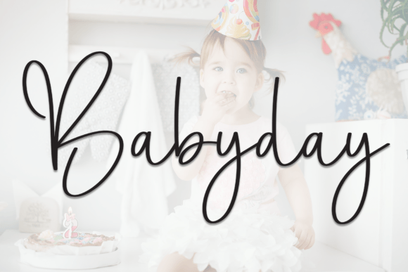 Babyday Font - Featured Image