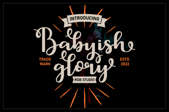Babyish Glory Font - Featured Image