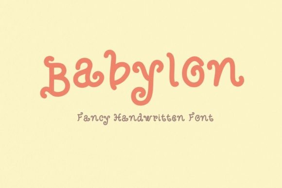 Babylon Font - Featured Image