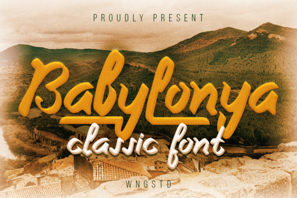 Babylonya Font - Featured Image