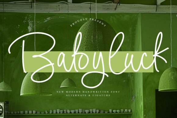 Babyluck Font - Featured Image