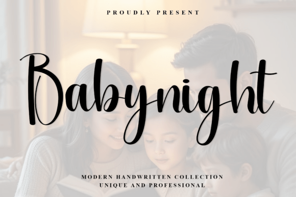 Babynight Font - Featured Image