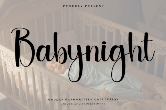 Babynight Font - Featured Image
