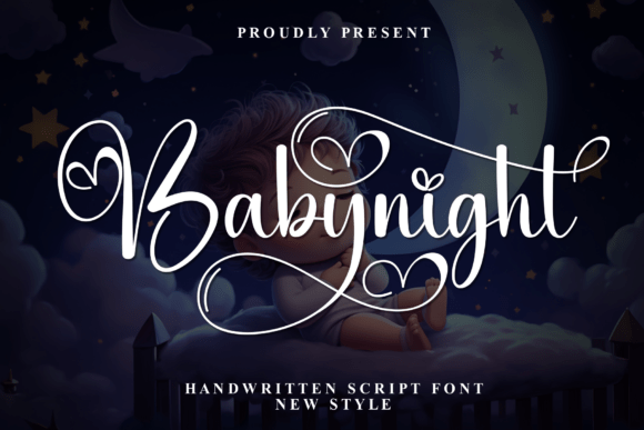 Babynight Font - Featured Image