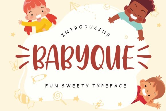 Babyque  Font - Featured Image
