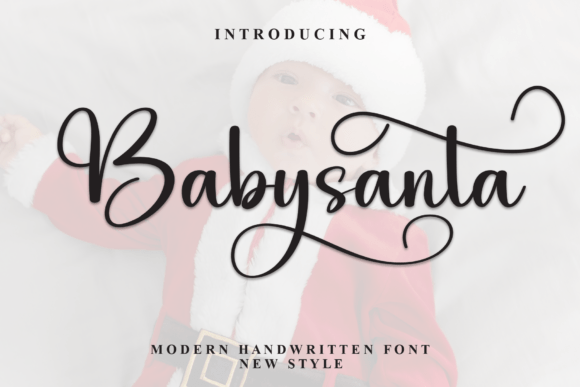 Babysanta Font - Featured Image