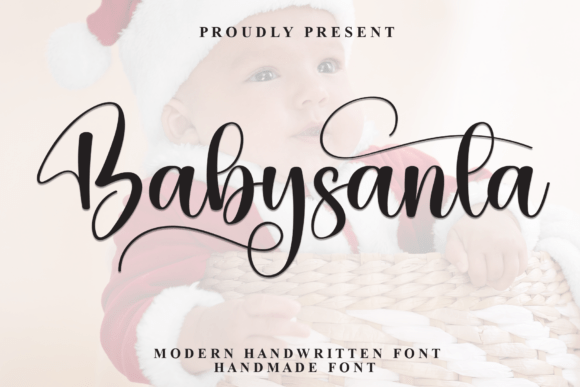 Babysanta Font - Featured Image