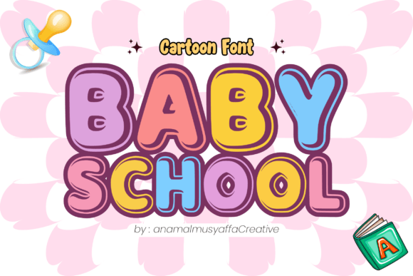 Babyschool Regular Font - Featured Image