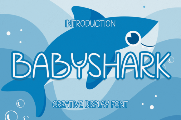 Babyshark Font - Featured Image