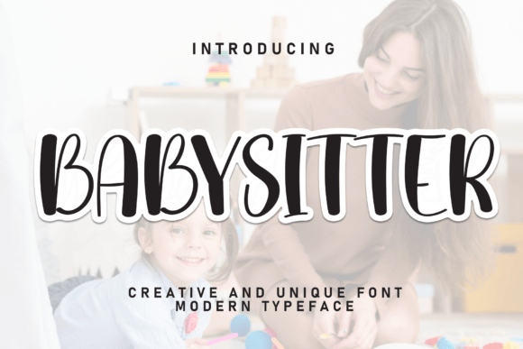 Babysitter Font - Featured Image