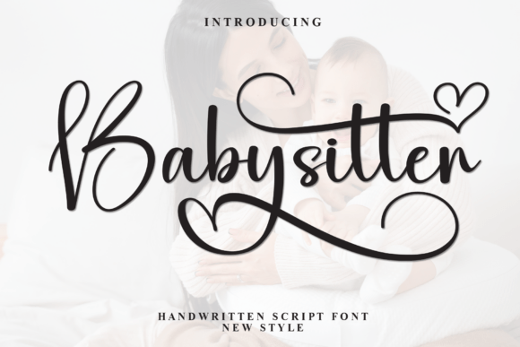 Babysitter Font - Featured Image