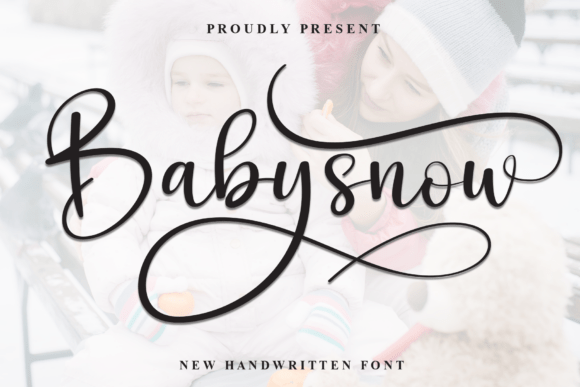 Babysnow Font - Featured Image