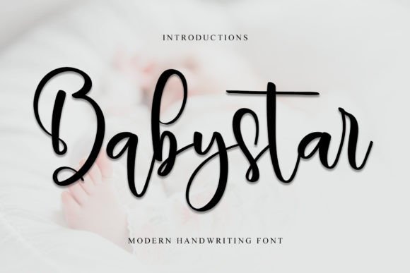 Babystar Font - Featured Image