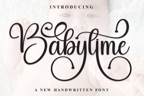 Babytime Font - Featured Image