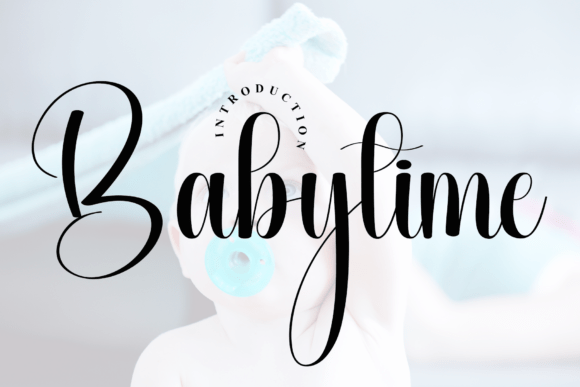 Babytime Font - Featured Image