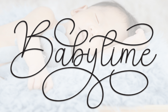 Babytime Font - Featured Image