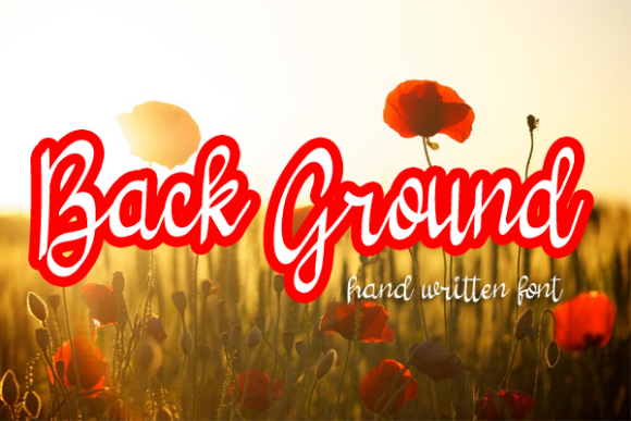 Back Ground Font - Featured Image