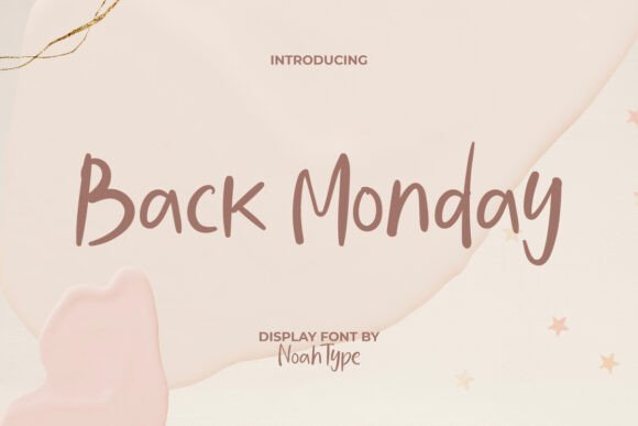 Back Monday Font - Featured Image