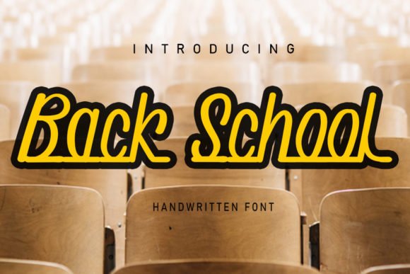 Back School Font - Featured Image
