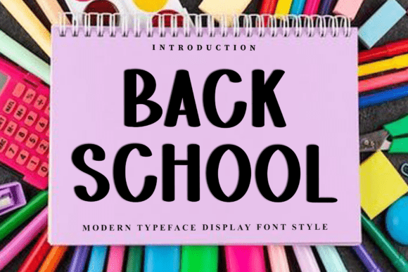 Back School Font - Featured Image