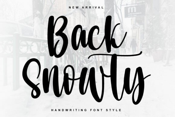 Back Snowty Font - Featured Image