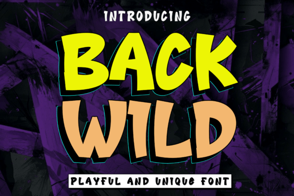 Back Wild Font - Featured Image