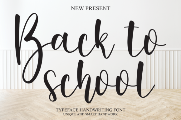 Back to School Font - Featured Image