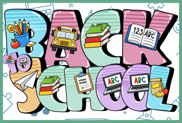 Back to School Font - Featured Image