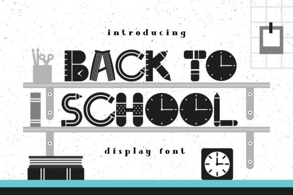 Back to School Font - Featured Image