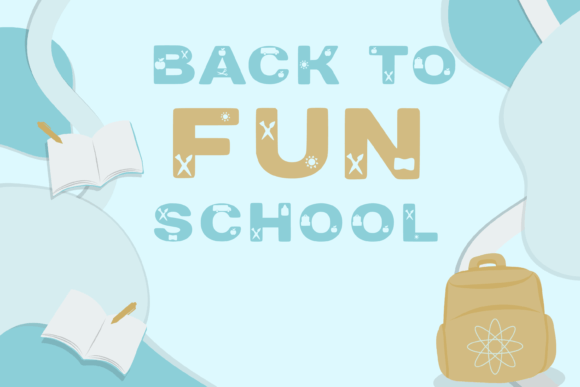 Back to School Font - Featured Image