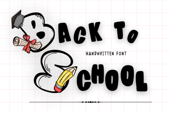 Back to School Font - Featured Image