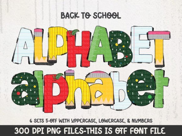 Back to School Font - Featured Image