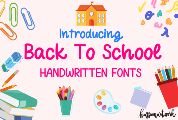 Back to School Handwritten Font - Featured Image