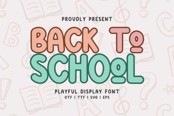 Back to School Regular Font Font - Featured Image