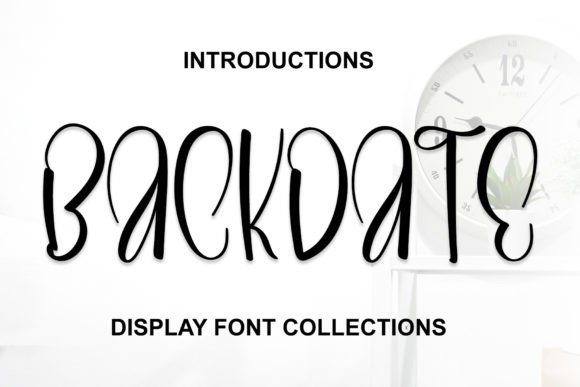 Backdate Font - Featured Image