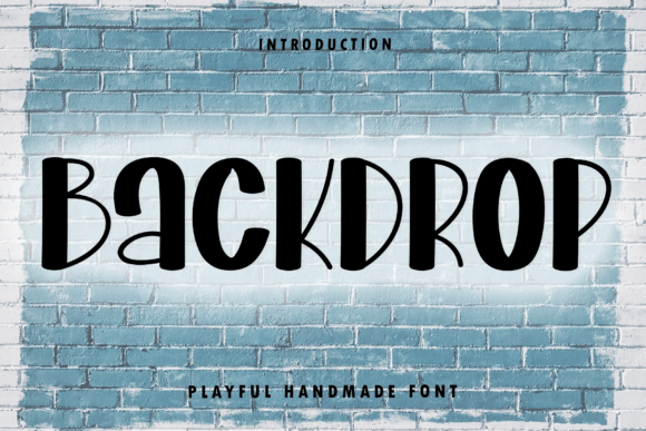 Backdrop Font - Featured Image