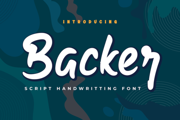 Backer Font - Featured Image
