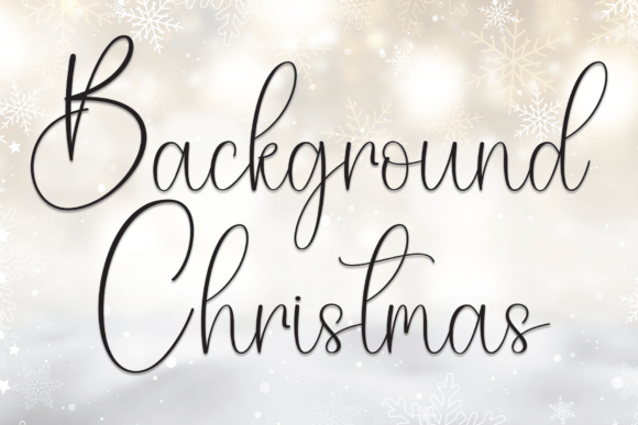 Background Christmas Font - Featured Image