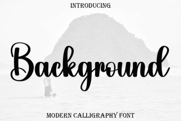 Background Font - Featured Image