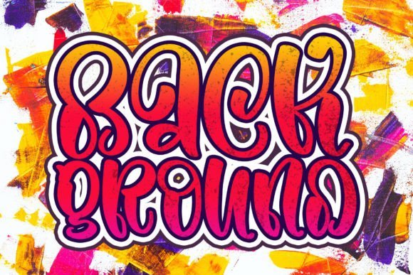 Background Font - Featured Image