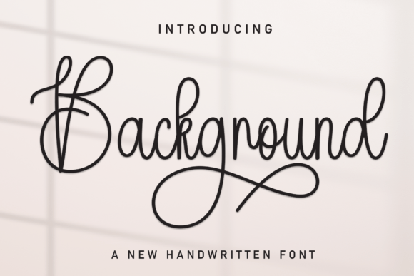 Background Font - Featured Image