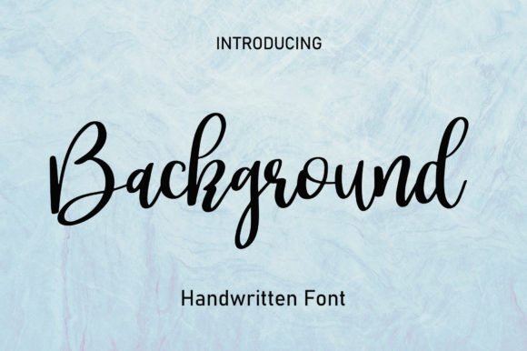 Background Font - Featured Image