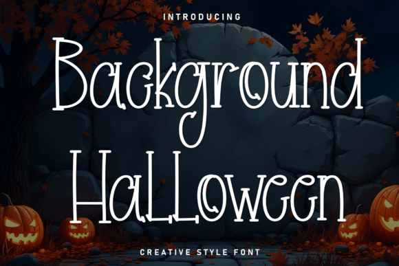 Background Halloween Font - Featured Image