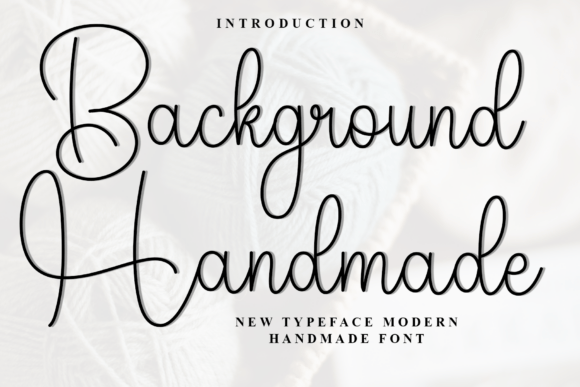 Background Handmade Font - Featured Image