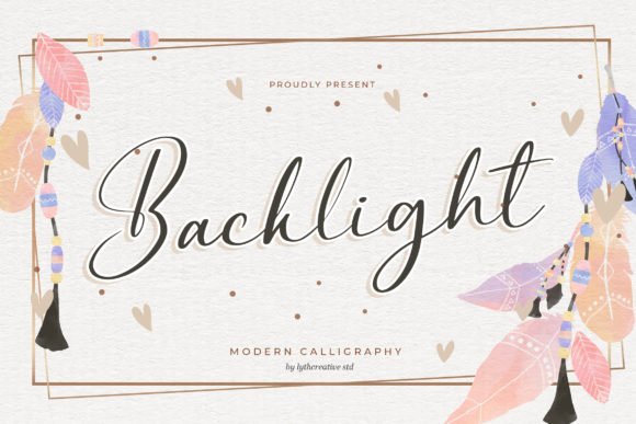 Backlight Font - Featured Image