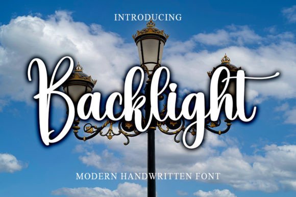 Backlight Font - Featured Image