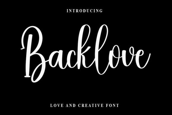 Backlove Font - Featured Image