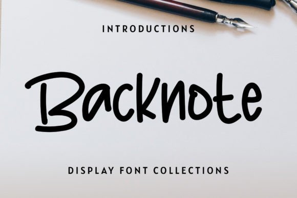 Backnote Font - Featured Image